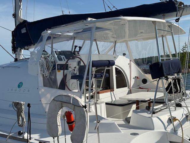 Catamaran Dodger Panels