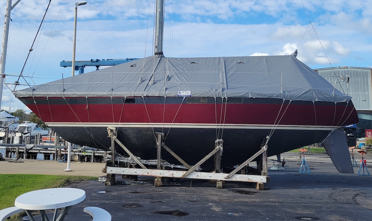 Pearson Sailboat Cover