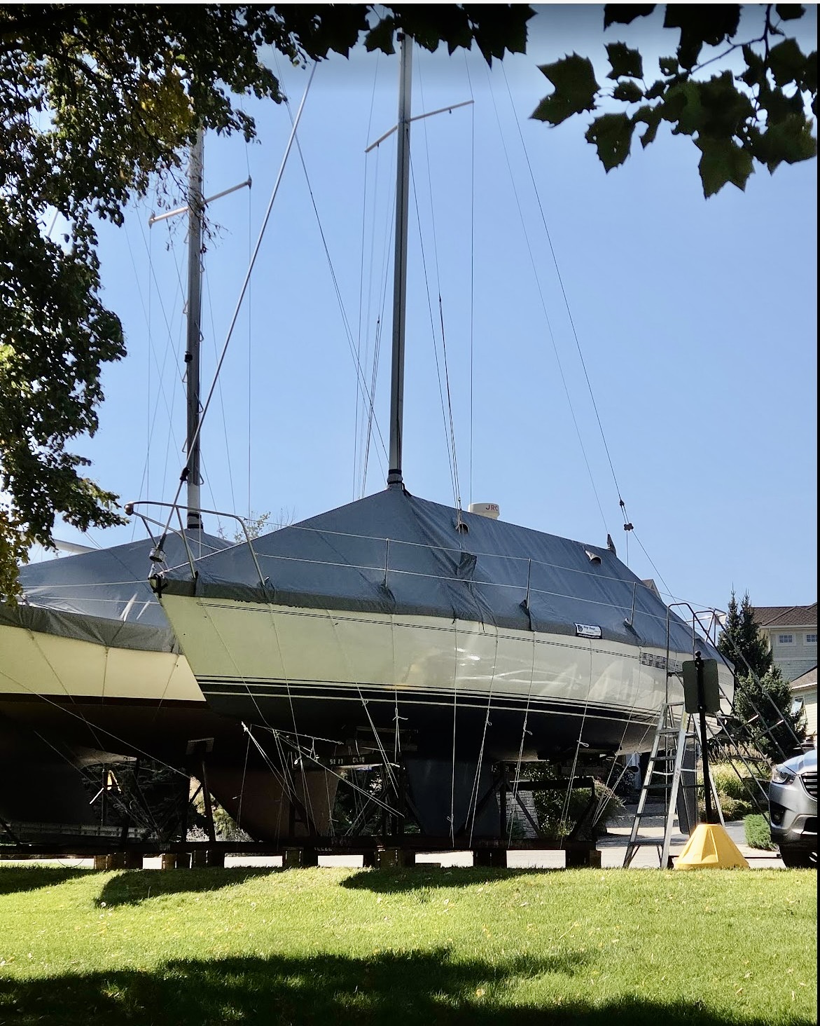 ShipShape Sailboat Winter Cover